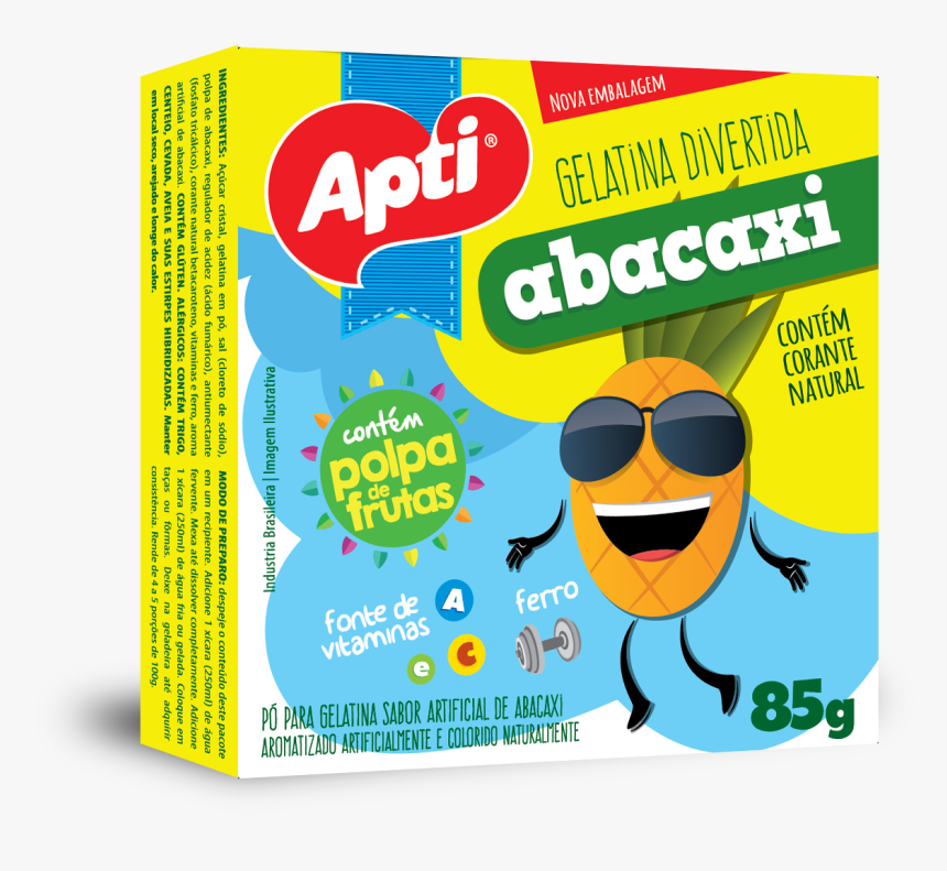 7896327502333 , Png Download - Gelatina Divertida Apti, Transparent Png