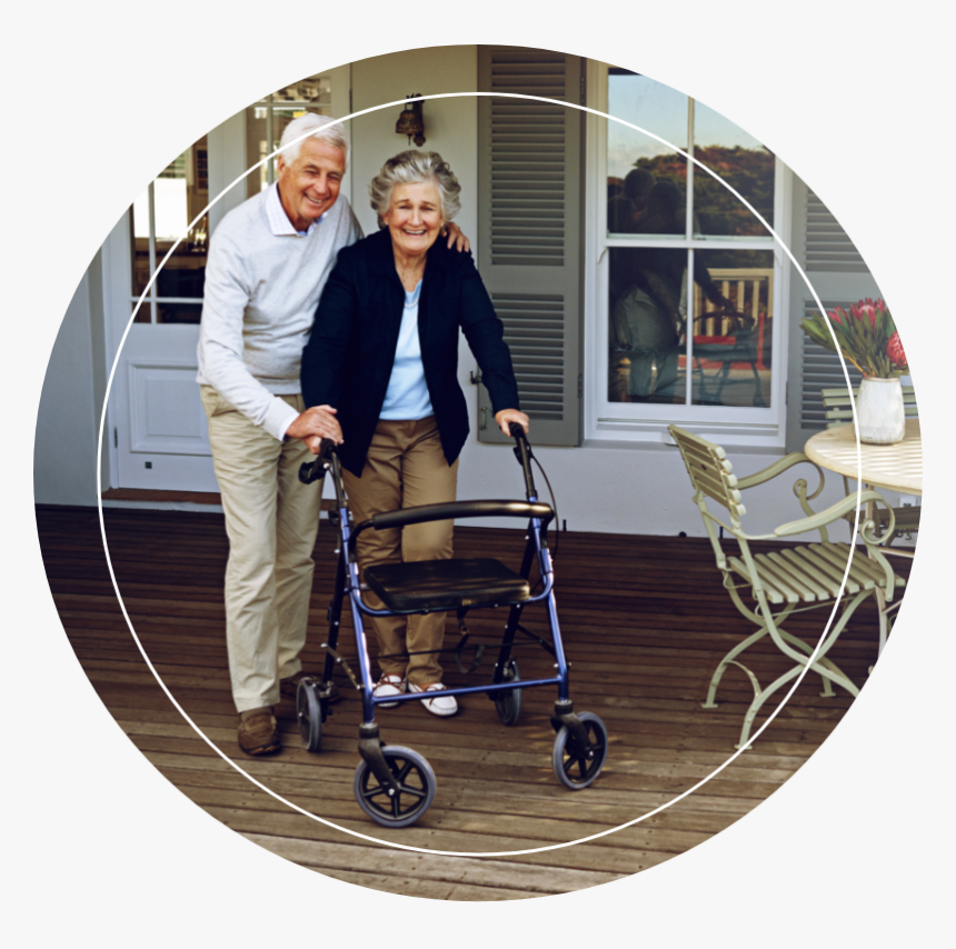 Home Medical Equipment Circle Image - In-home Medical Supplies, HD Png Download