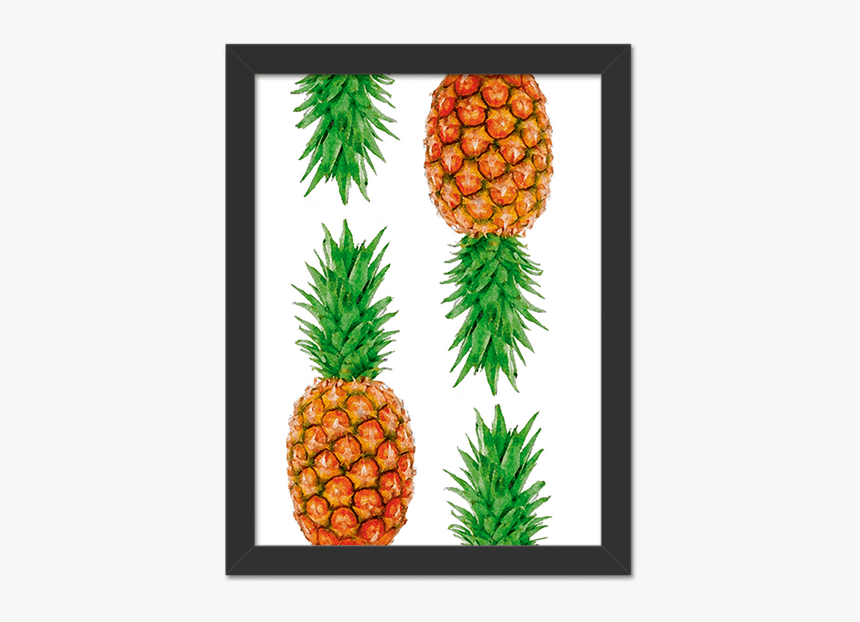 Quadro Abacaxi Duplo - Abacaxi Mais Doce, HD Png Download
