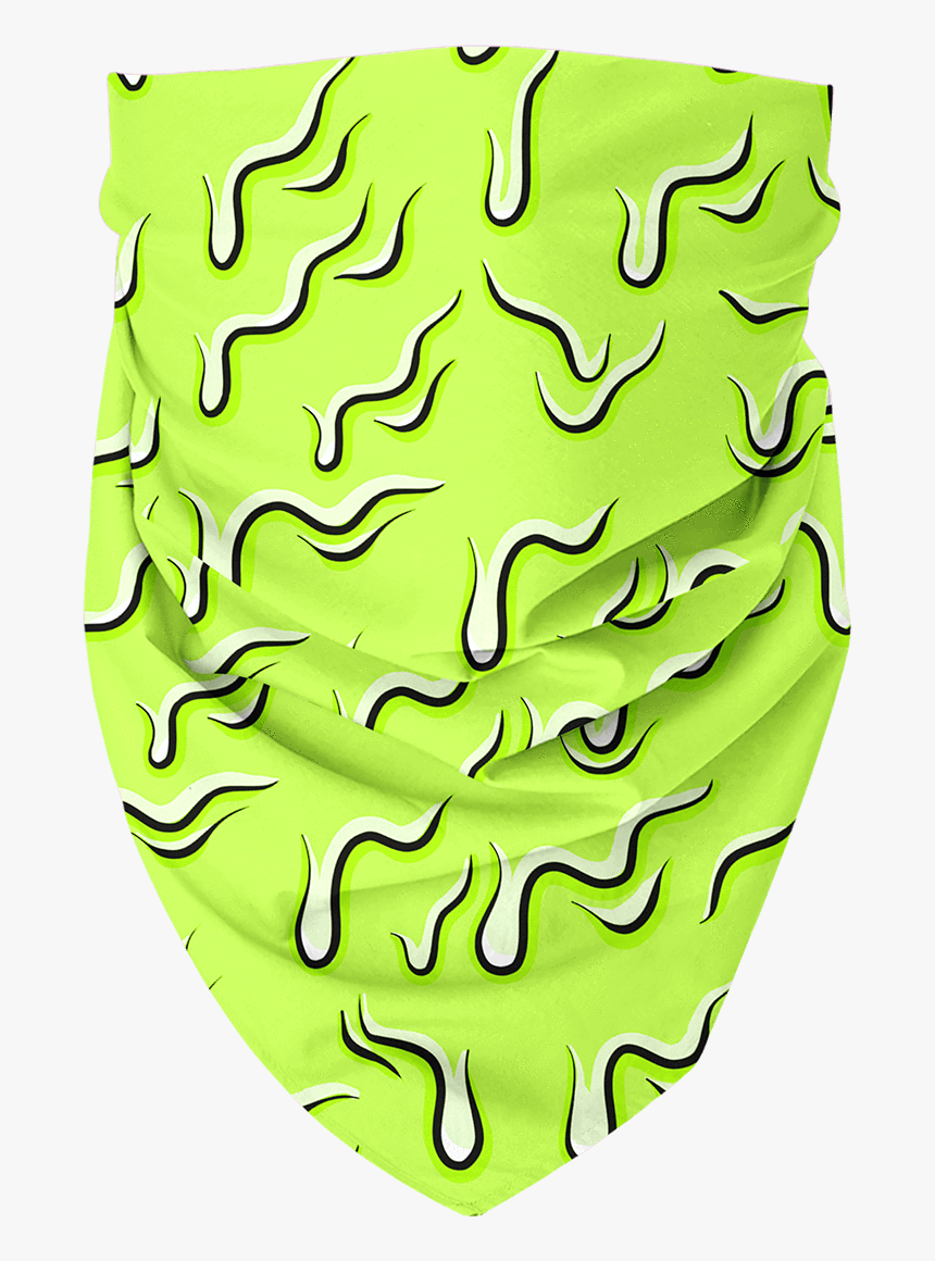 Neon Drippy Bandana 2 For 3 Bandanna Electro Threads - Illustration, HD Png Download