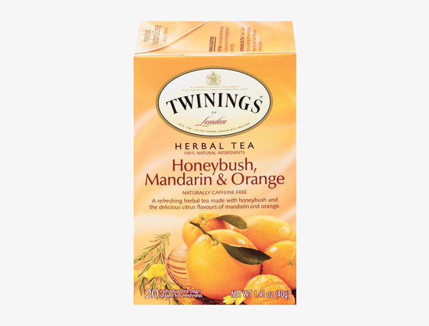 Twinings Honeybush Mandarin Orange Tea, HD Png Download