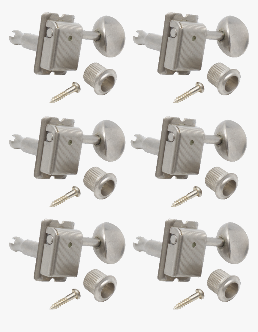 Gotoh, Relic, Sd91, Oval Knob, 6 In A Line, Aged Nickel - Tool, HD Png Download