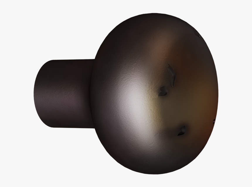 Aged Bronze Knob - Circle, HD Png Download