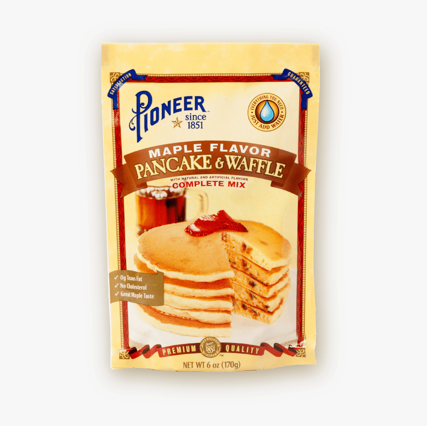Maple Flavor Pancake And Waffle With Natural And Artificial - Bread, HD Png Download