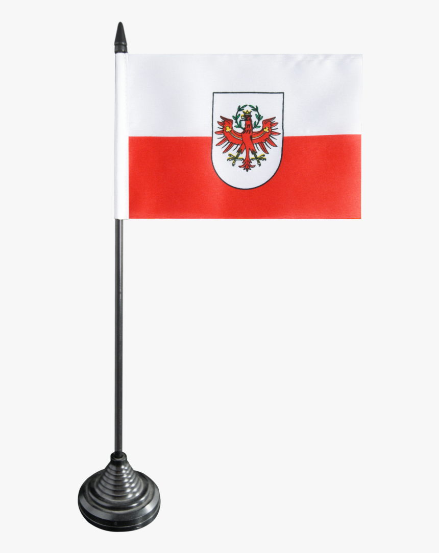 Austria Tyrol Table Flag - Flag, HD Png Download