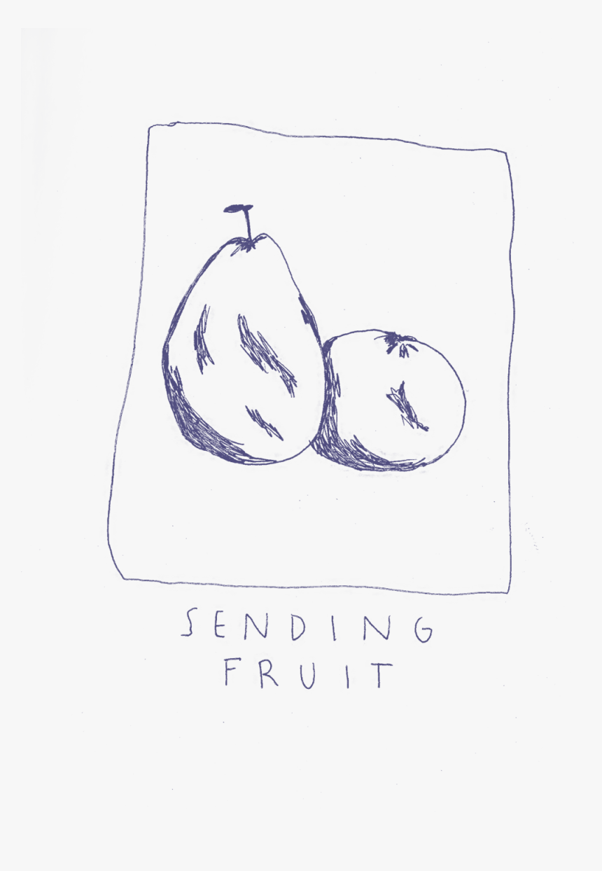 Sending-fruit 2 - Sketch, HD Png Download
