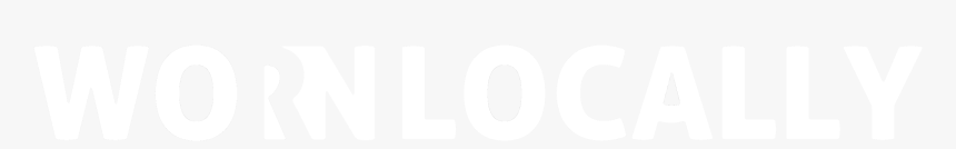 Worn Locally - Black-and-white, HD Png Download