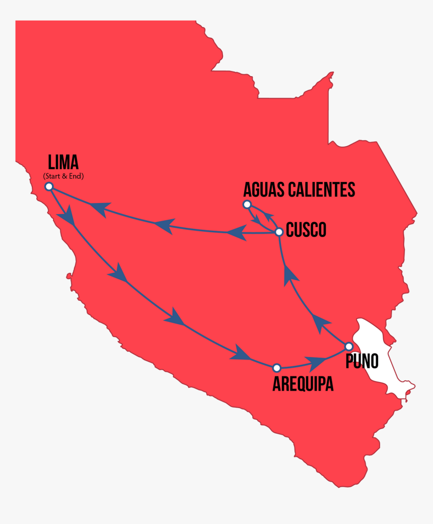 Mapa Peru En Vector, HD Png Download