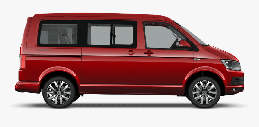 Vw Caravelle Cherry Red, HD Png Download