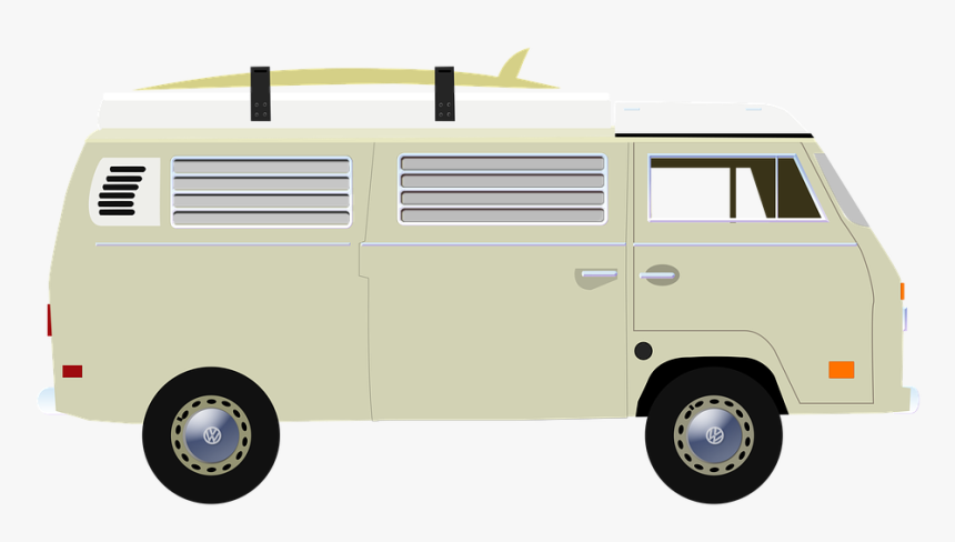 Transparent Vw Van Clipart - Volkswagen Type 2, HD Png Download