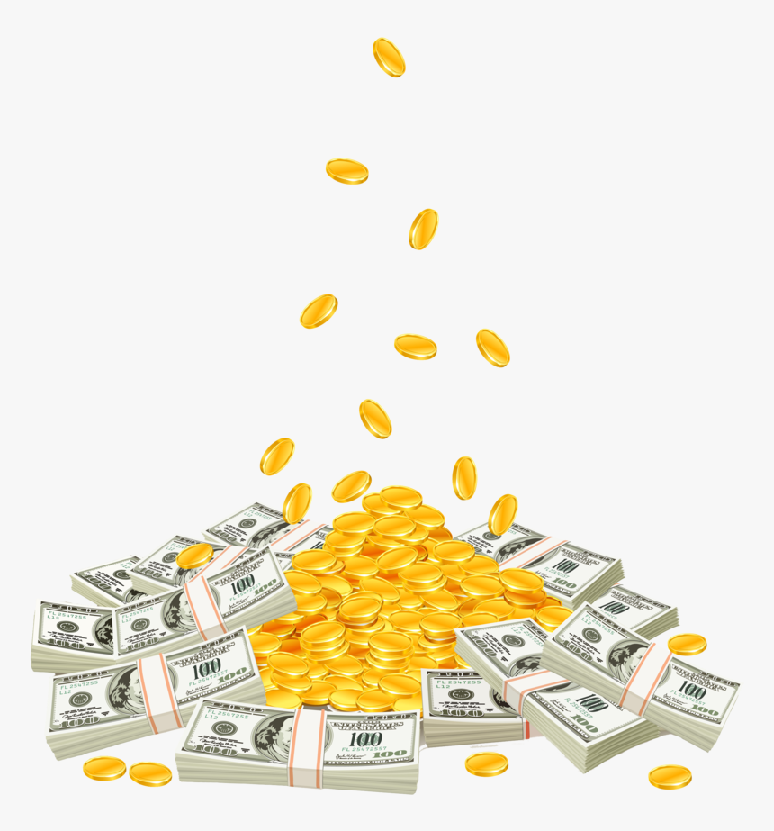United Money Photography Dollar Sign States Falling - Money Picture With No Background, HD Png Download