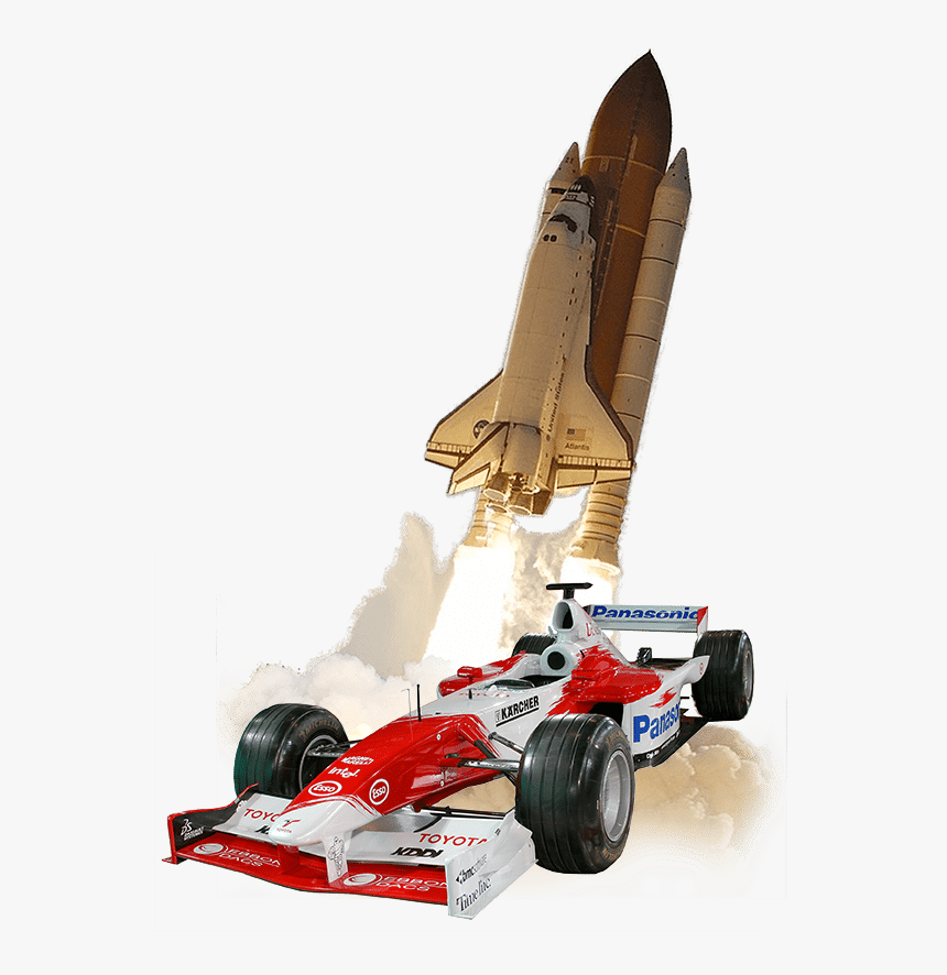 Zx Capabilities F1 Car Space Shuttle - Space Shuttle Launch Png, Transparent Png