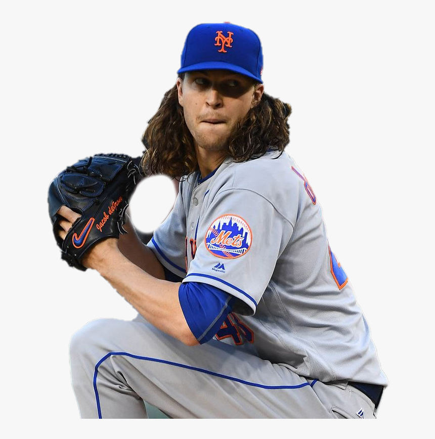 Jacob Degrom Transparent Background Png - Baseball Player, Png Download