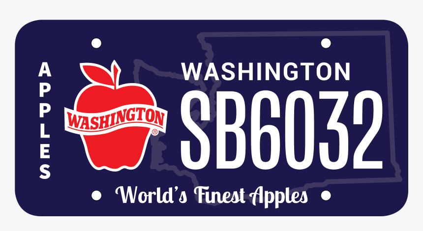 Apple Plate 
 Class Img Responsive True Size Blur - Washington Apple, HD Png Download