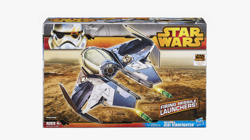 Star Wars Jedi Starfighter Toys, HD Png Download