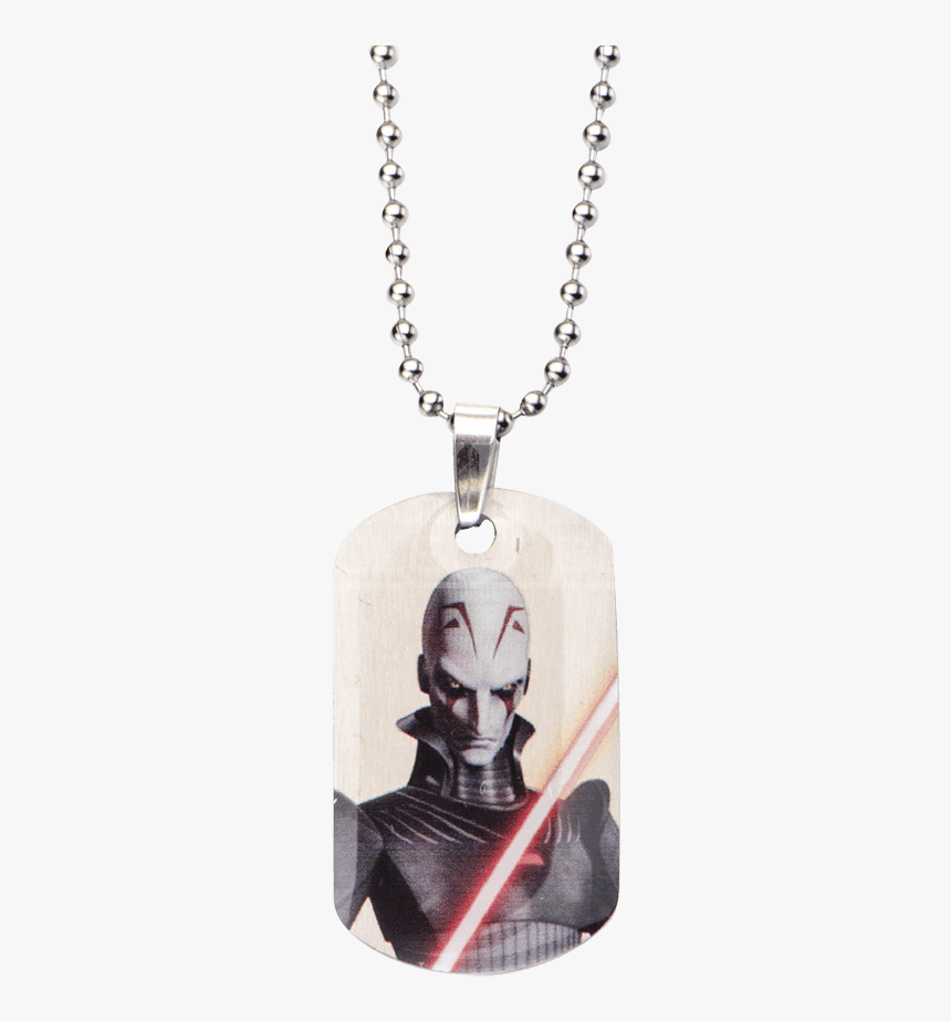 Star Wars Rebels Inquisitor Kids Dog Tag Necklace - Necklace, HD Png Download