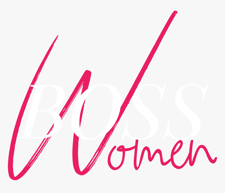 Bosswomen Logo Light - Calligraphy, HD Png Download