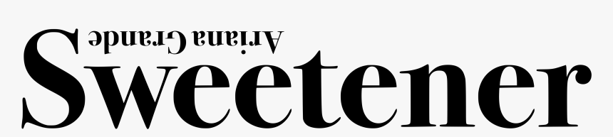 Sweetener Ariana Grande Logo, HD Png Download