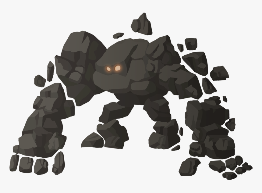 Rock Golem Transparent , Png Download - Rock Golem, Png Download