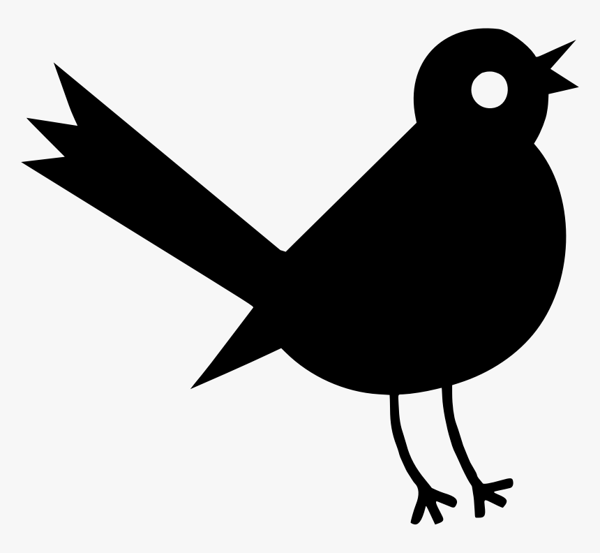 Bird Silhouette - Birds Silouettes Clip Art, HD Png Download