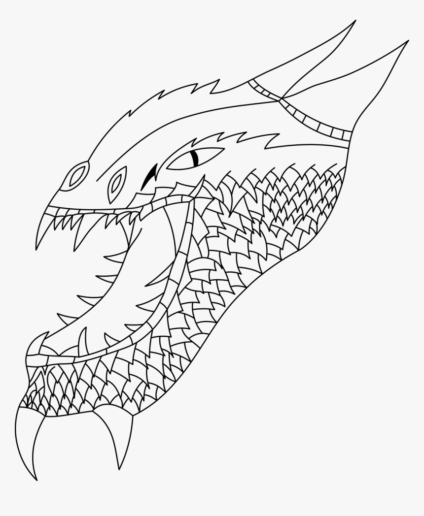 Dibujos Faciles Dragones, HD Png Download