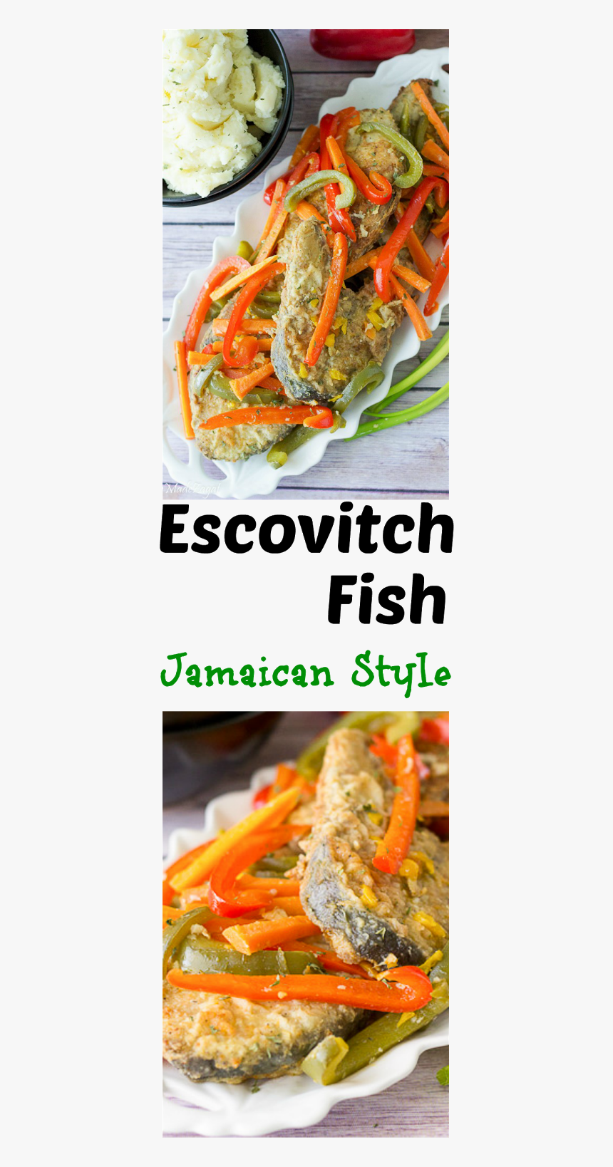 An Easy Recipe To Make Jamaican Escovitch Fish Where - Recipe, HD Png Download