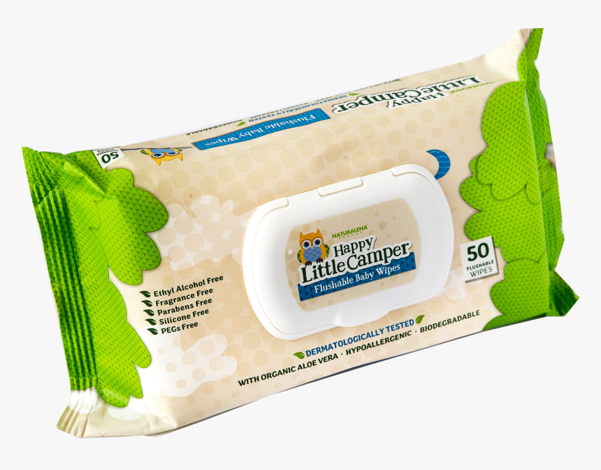 Happy Little Camper 100% Flushable Wipes 
 Class, HD Png Download