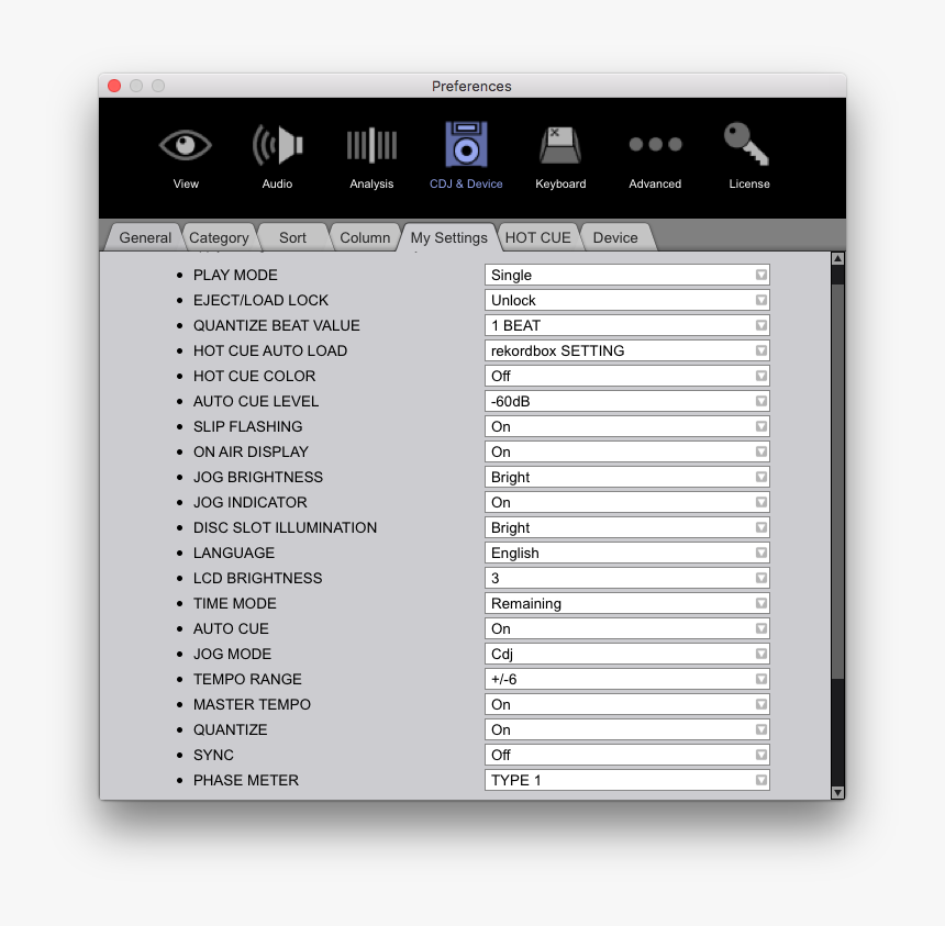 Best Settings For Rekordbox Dj, HD Png Download