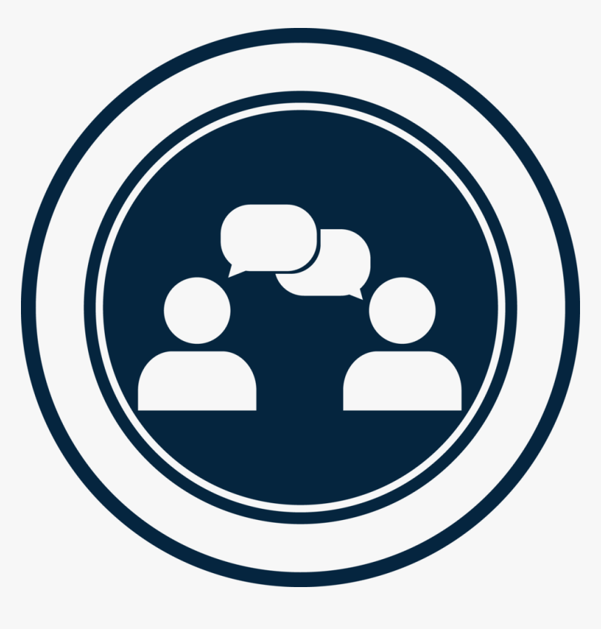 We Talk-large - Circle, HD Png Download