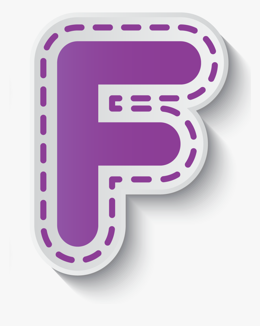 Letter F Png Download Free Image - Portable Network Graphics, Transparent Png