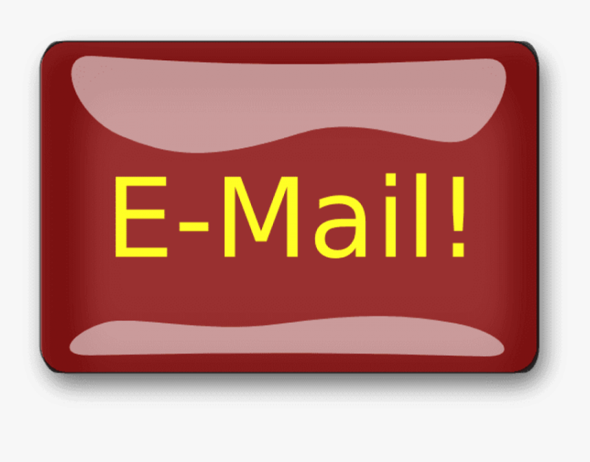 Free Png Download Red Rectangle Email Button Png Images, Transparent Png
