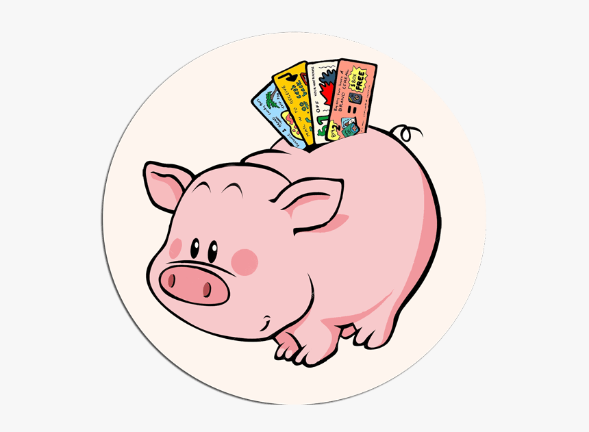 Sign-up For Free Baby Stuff - Cartoon Pig Money Bank, HD Png Download