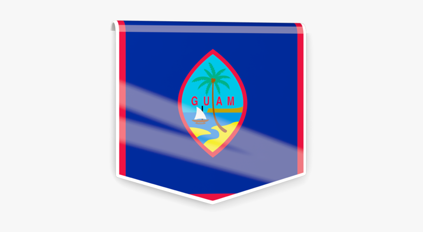 Square Flag Label - Emblem, HD Png Download