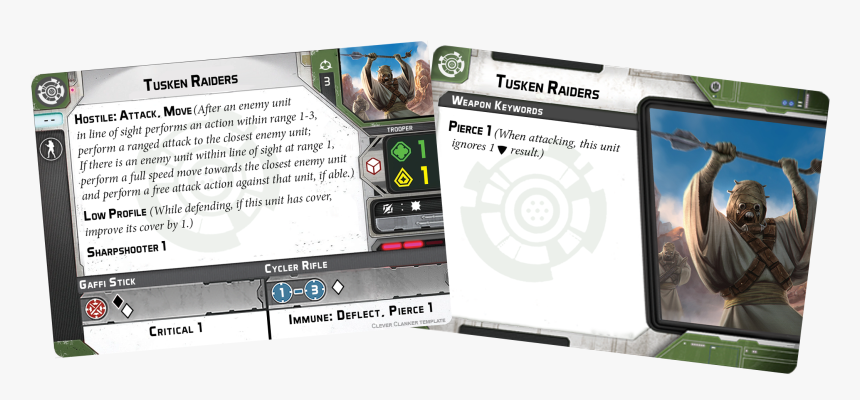 Star Wars Legion Dewback Card, HD Png Download