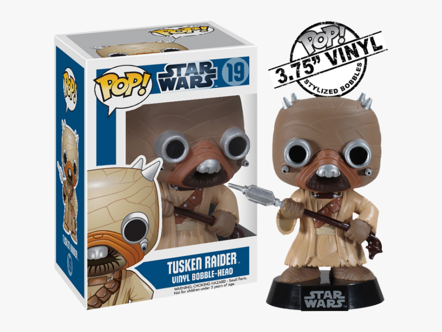 Tusken Raider Pop Vinyl Figure 
 Title Star Wars - Funko Pop Star Wars Tusken Raider, HD Png Download