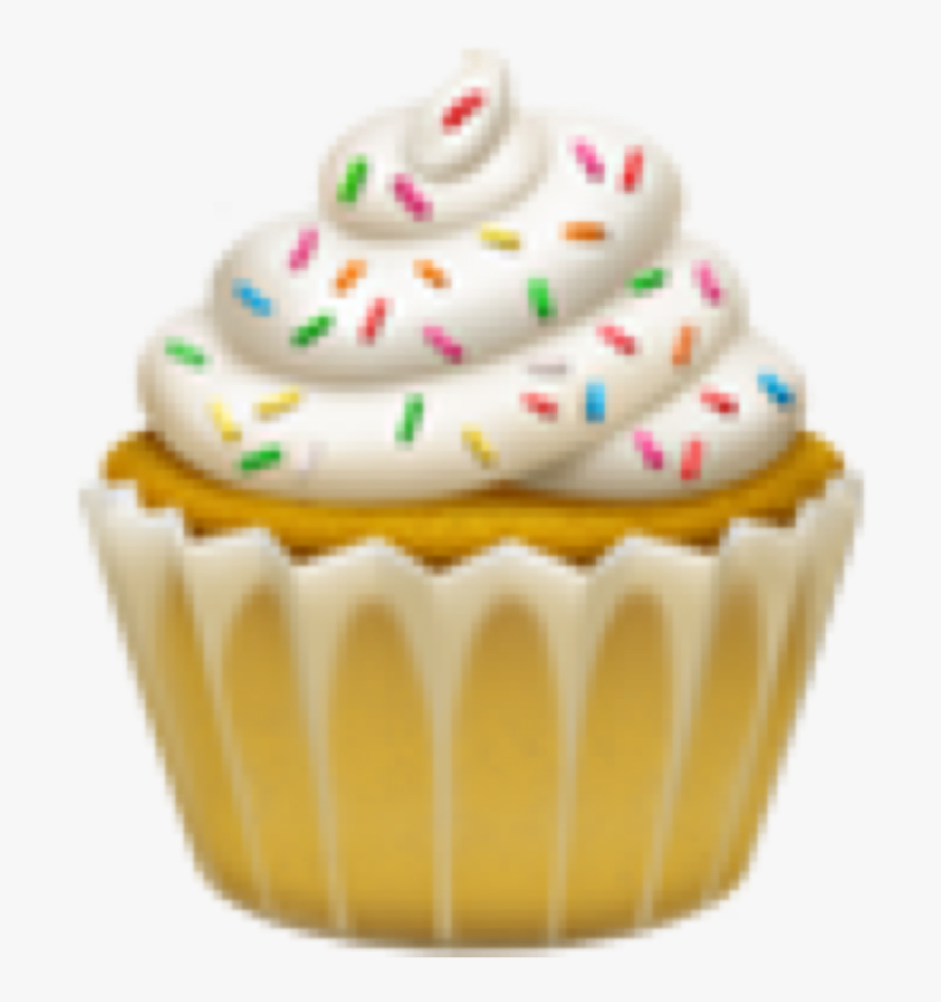 #emoji #iphone #iphoneemoji #cupcake #freetoedit - Cupcake, HD Png Download
