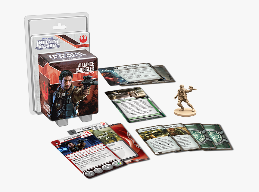 Star Wars Imperial Assault Alliance Smuggler Ally Pack, HD Png Download