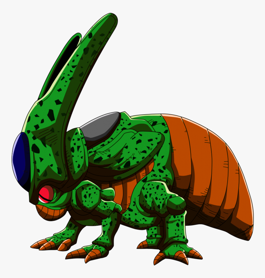 Cell Renders By Khomix - Dragon Ball Cell Larva, HD Png Download