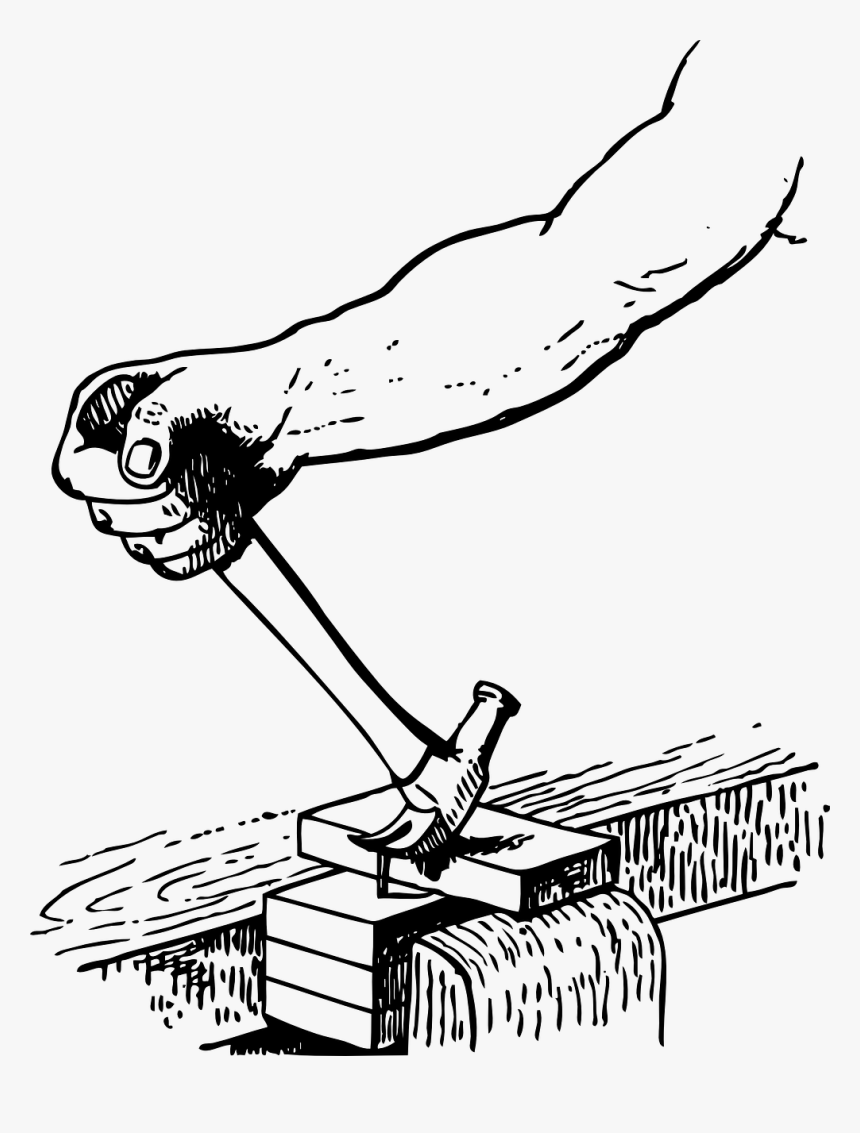 Hammer Removing Nail, HD Png Download