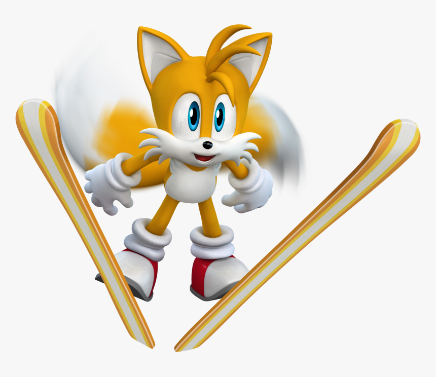 Mario & Sonic At The Olympic Winter Games - Mario And Sonic At The Olympic Winter Games Tails, HD Png Download