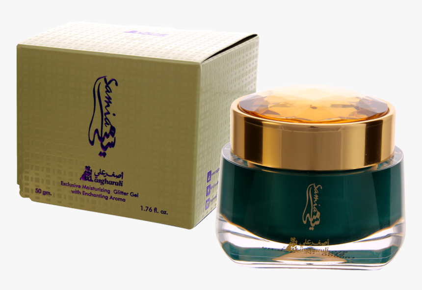 Samia Glitter Cream 50gm By Asghar Ali - Box, HD Png Download