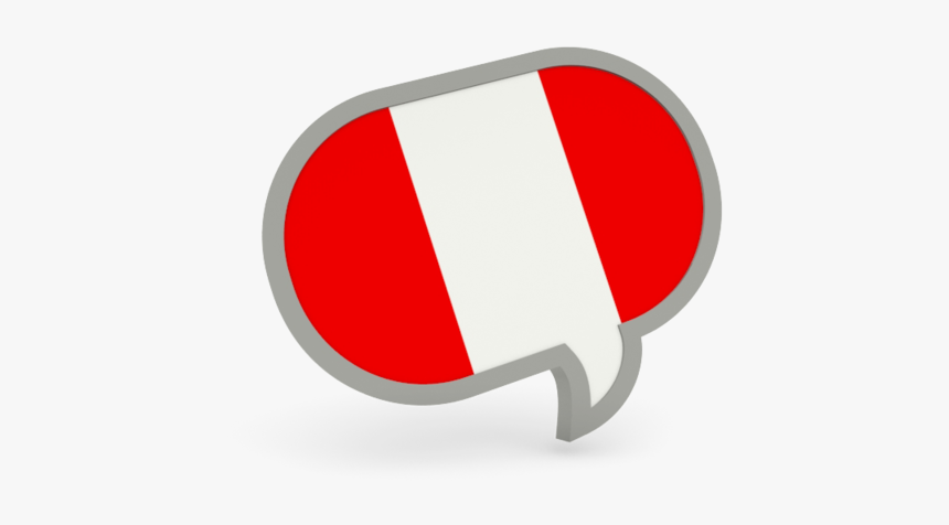 Speech Bubble Icon - French Flag Speech Bubble, HD Png Download