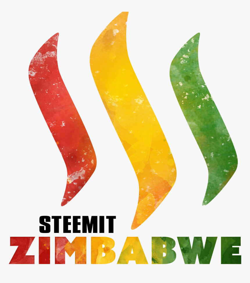 Steemit Zimbabwe Watercolor - Graphic Design, HD Png Download
