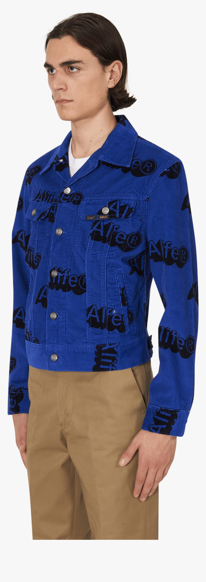 Alife X Lee Print Corduroy, Blue, Hi-res - Military Uniform, HD Png Download