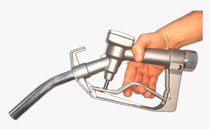 Hand Holding A Nozzle - Lever, HD Png Download