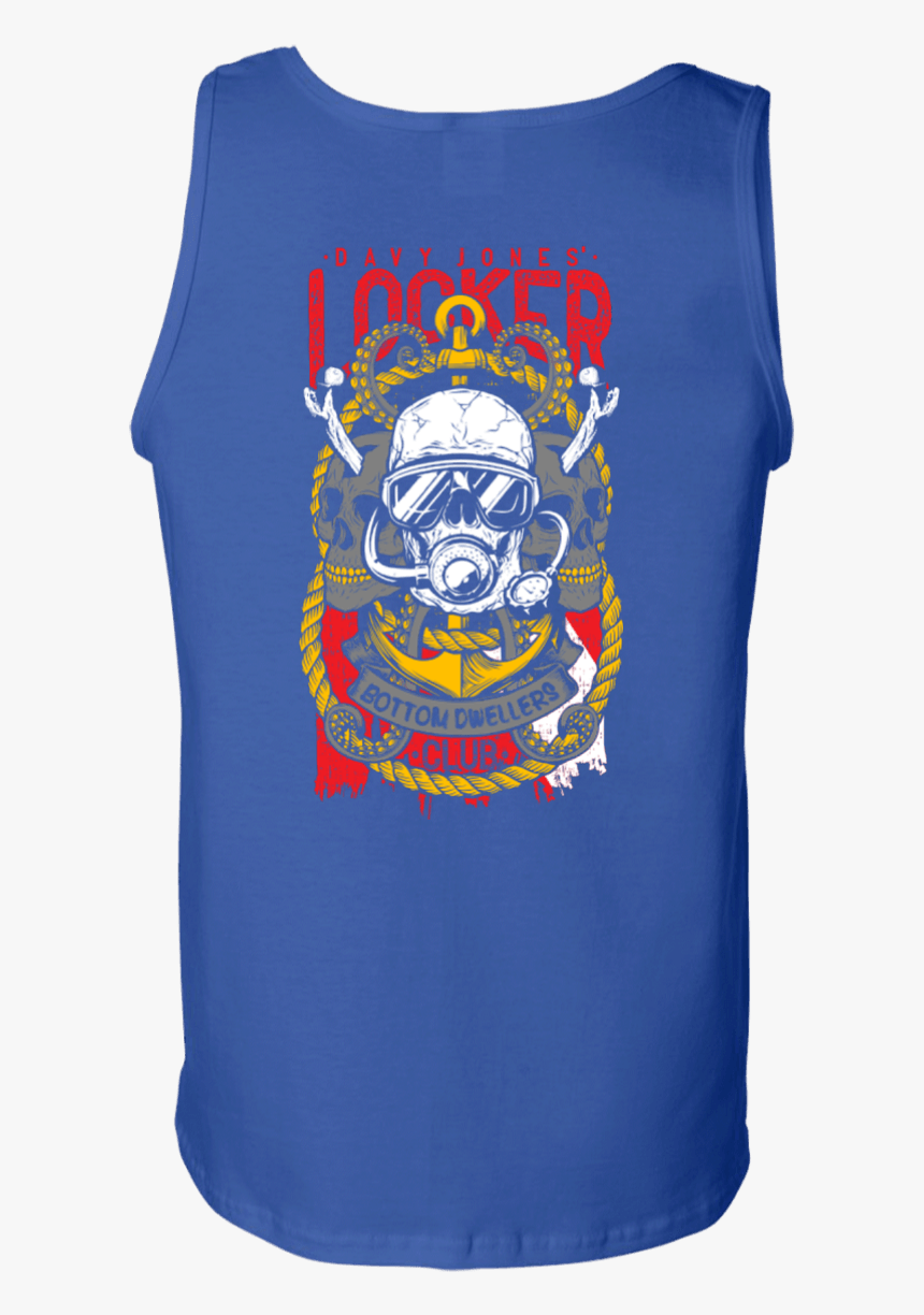 Davy Jones Locker Bottom Dwellers Club Tank Tops - Hoodie, HD Png Download