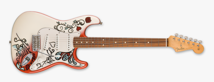 Jimi Hendrix Signature Png - Jimi Hendrix's Monterey Fender Stratocaster, Transparent Png