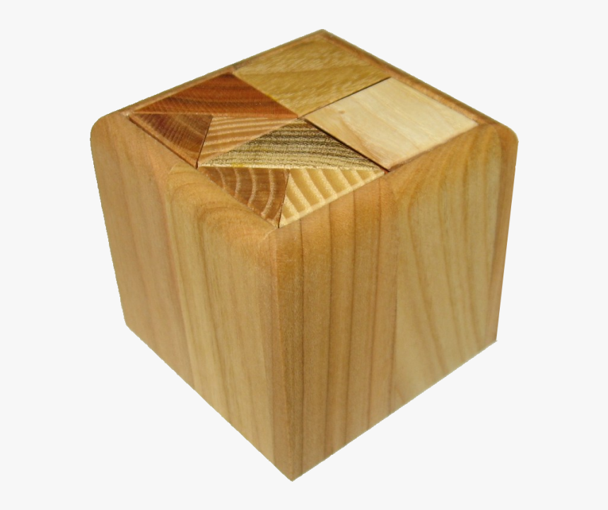 Wooden Cube Png - Plywood, Transparent Png