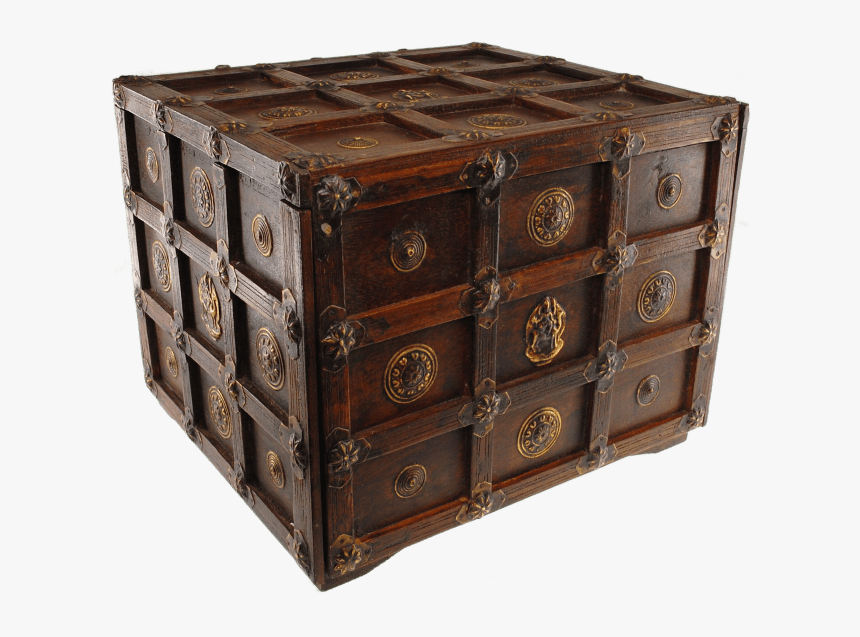 Wooden Cube Design Puzzle Box - Drawer, HD Png Download
