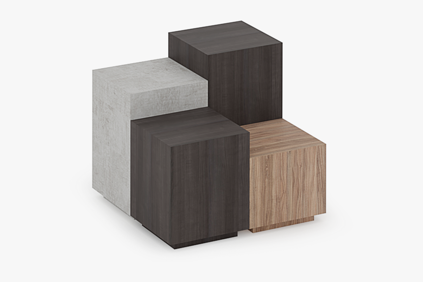 Reveal Collection Display Cube Set - Coffee Table, HD Png Download